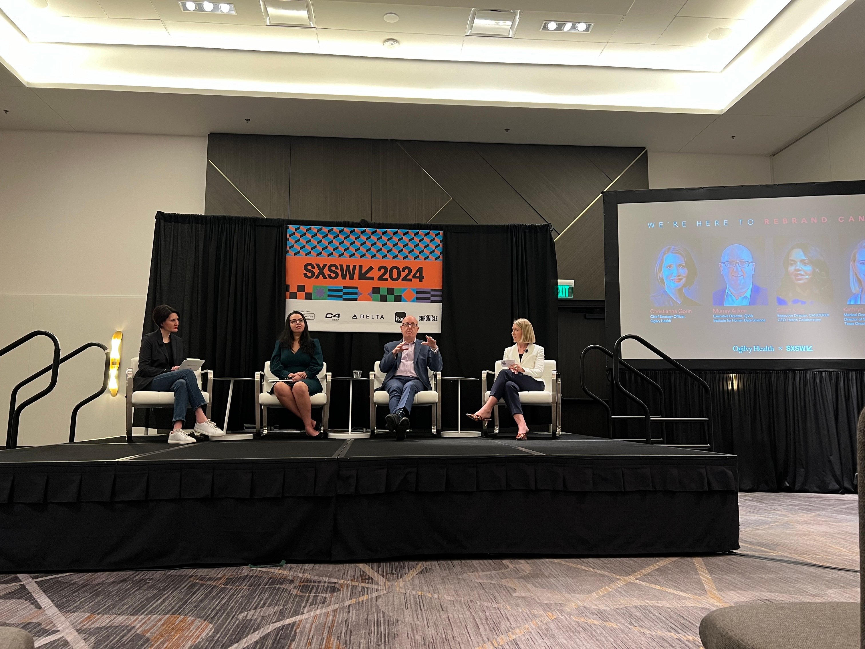 panelists discuss rebranding cancer at SXSW24