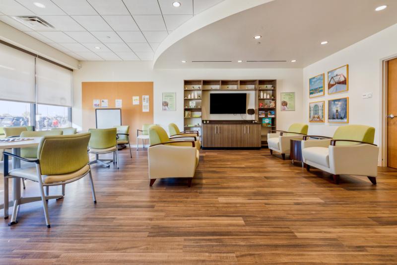 Oak Street Health center community room 